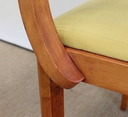 Bridge Armchairs in Solid Beech, 1950s or 1960s, Set of 2-RVK-985016