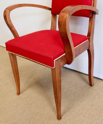 Bridge Armchairs inSolid Beech, 1950s, Set of 2-RVK-953847