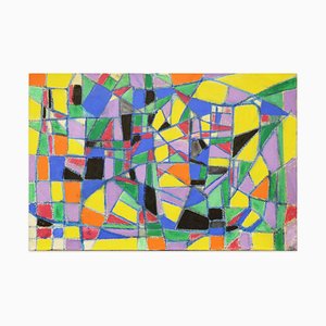 Bright Mosaic - Oil Painting 2019 by Giorgio Lo Fermo 2019-ZCI-757190