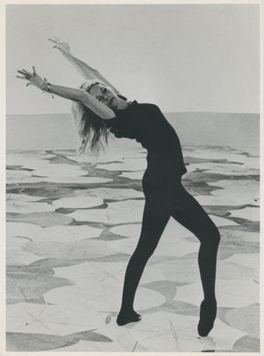 Brigitte Bardot Dancing, Black and White Photograph, 1960s-DYV-1722772