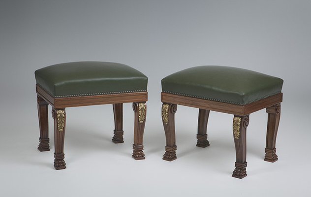 British William IV Style Banquettes, 1950s, Set of 2-LQ-1189516