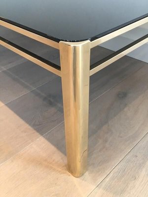 Bronze and Brass Coffee Table, France, 1970s-BA-900710