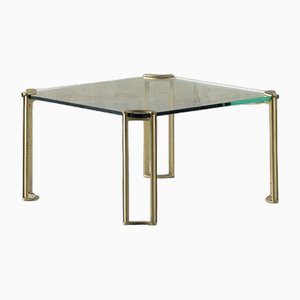 Bronze and Glass Coffee Table attributed to Peter Ghyczy, 1979-SPE-1811346