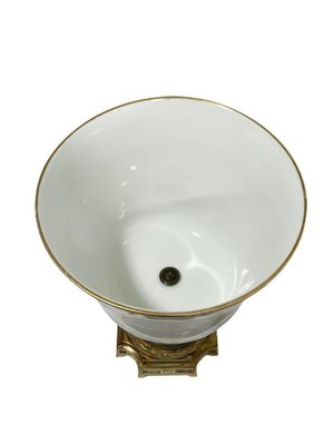 Bronze and Porcelain Jardiniere-UCH-1224204