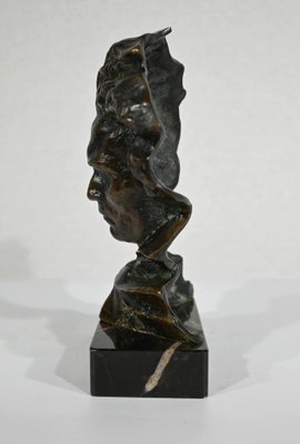 Bronze Beethoven Sculpture by P. Le Faguays, 1930s-RVK-1338946