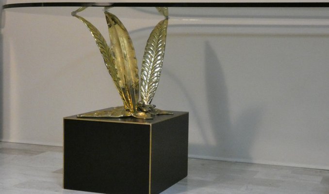 Bronze, Brass and Crystal Table by Gianni Versace for Versace Home, Italy, 1980s-ERB-2020083