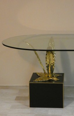 Bronze, Brass and Crystal Table by Gianni Versace for Versace Home, Italy, 1980s-ERB-2020083