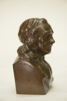 Bronze Bust of Cardinal de Richelieu from F. Barbedienne, Early 20th Century-NEN-2022921