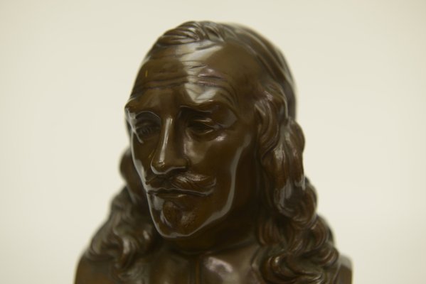 Bronze Bust of Cardinal de Richelieu from F. Barbedienne, Early 20th Century-NEN-2022921