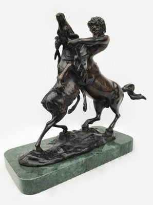 Bronze Centaur Fighting with Moose, 20th-Century-WIM-1100683