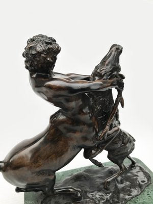 Bronze Centaur Fighting with Moose, 20th-Century-WIM-1100683