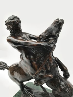 Bronze Centaur Fighting with Moose, 20th-Century-WIM-1100683