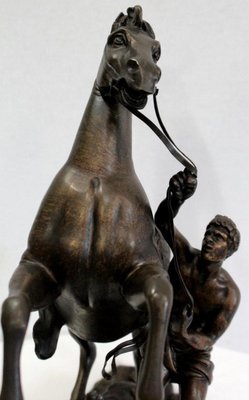 Bronze Cheval de Marly after G. Coustou, 19th Century-RVK-1029333