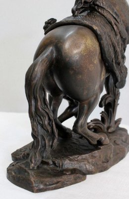 Bronze Cheval de Marly after G. Coustou, 19th Century-RVK-1029333