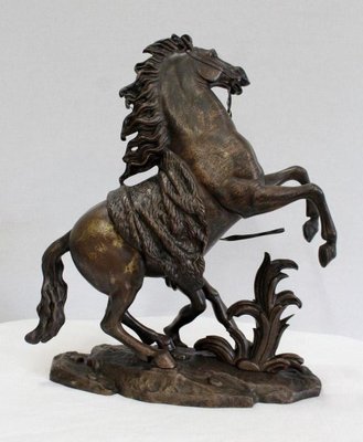 Bronze Cheval de Marly after G. Coustou, 19th Century-RVK-1029333