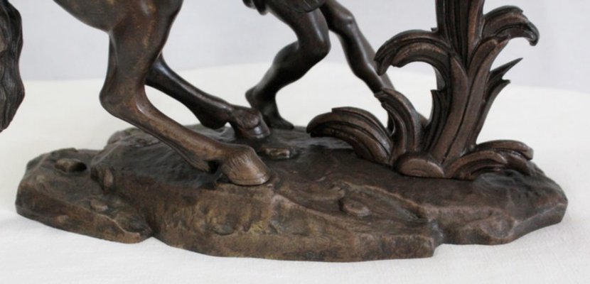 Bronze Cheval de Marly after G. Coustou, 19th Century-RVK-1029333