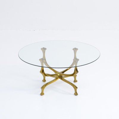 Bronze Coffee Table by Willy Daro, 1970s-VT-639810