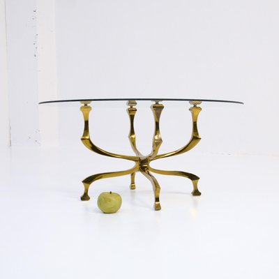 Bronze Coffee Table by Willy Daro, 1970s-VT-639810