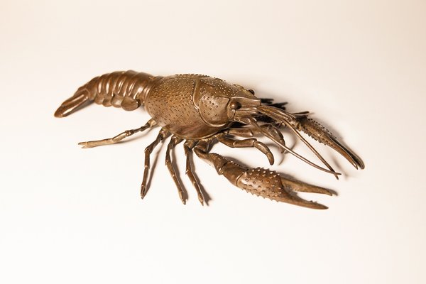 Bronze Crayfish Figurine, 1900s-MMH-1720157