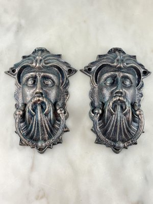 Bronze Door Knockers, Italy, 1980s, Set of 2-YST-1755751