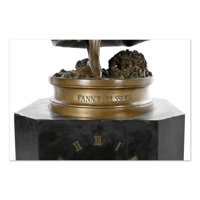 Bronze Fanny Elssler Sculpture by Jean-Auguste Barre-NQ-1306778