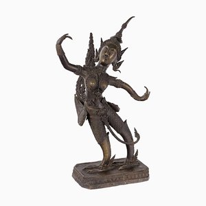 Bronze Figure of a Celestial Nymph Apsara-VMM-2033352