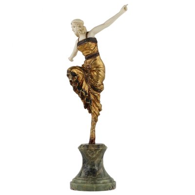 Bronze Figure of Russian Dancer by Paul Philippe, 1920-WMV-2016974