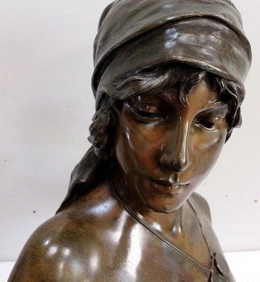 Bronze, Fille de Bohème, E. Villanis-RVK-912082