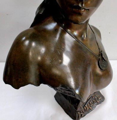 Bronze, Fille de Bohème, E. Villanis-RVK-912082