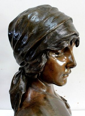 Bronze, Fille de Bohème, E. Villanis-RVK-912082