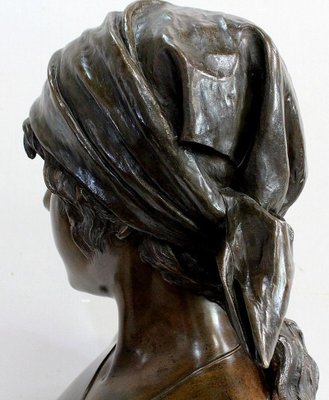 Bronze, Fille de Bohème, E. Villanis-RVK-912082