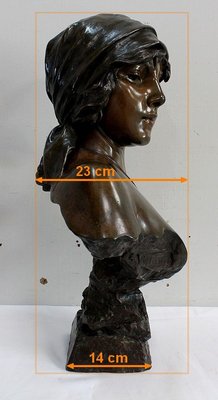 Bronze, Fille de Bohème, E. Villanis-RVK-912082