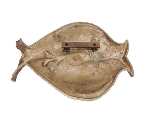 Bronze Fish Wall Sculpture by Chrystiane Charles for Maison Charles, 1970-DQG-1808062