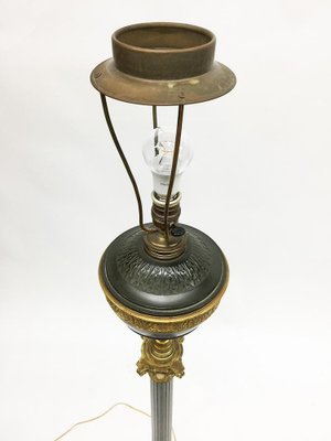 Bronze Floor Lamp, Netherlands, 1870s-UCH-1224902