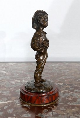 Bronze Garçon mains dans les poches Sculpture, 1910-RVK-1124325