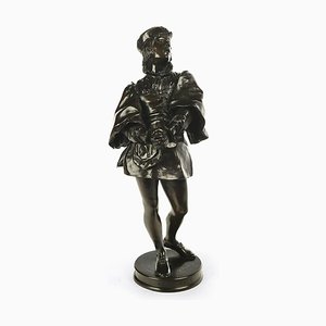 Bronze Gringoire Sculpture by Paul Filhastre-NQ-799612