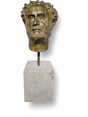 Bronze Head of a Greek Philosopher, 1950s-FDW-2039628