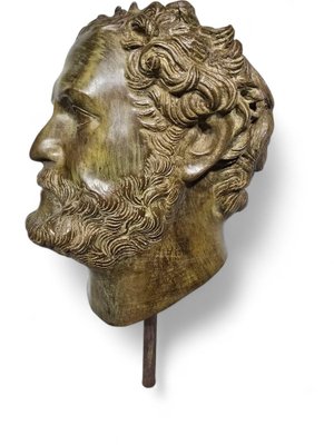 Bronze Head of a Greek Philosopher, 1950s-FDW-2039628