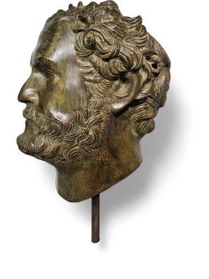 Bronze Head of a Greek Philosopher, 1950s-FDW-2039628