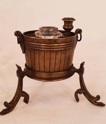 Bronze Inkwell, 1830s-AWH-778117