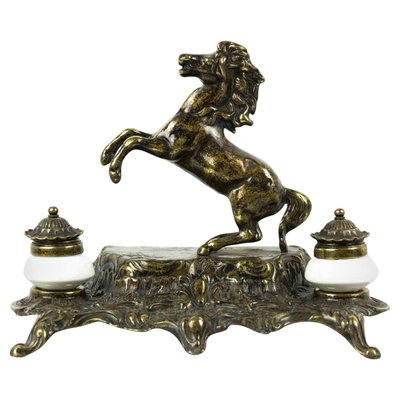 Bronze Inkwell, Mid-20th Century-ZCI-984849