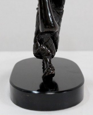 Bronze Jeune Caddie de Golf Sculpture, Late 19th Century-RVK-967159