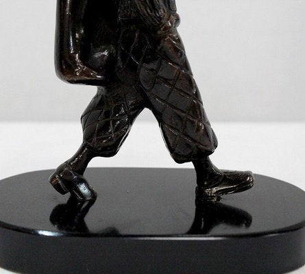 Bronze Jeune Caddie de Golf Sculpture, Late 19th Century-RVK-967159