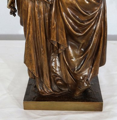 Bronze Jeunes Romaines Sculpture from H. Dumaige, 19th-Century-RVK-1153850