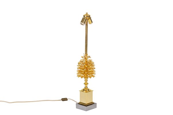 Bronze Lamp from Maison Charles, 1970s-CEJ-1067841