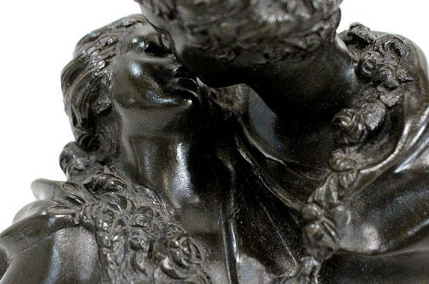 Bronze Le Baiser Donné by J-A. Houdon, Late 19th Century-RVK-895534