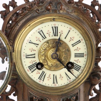 Bronze Mantel Clock, France, 1900s-VMM-2022007