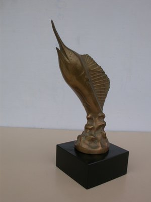 Bronze Marlin Sculpture, 1950-CNH-2035866