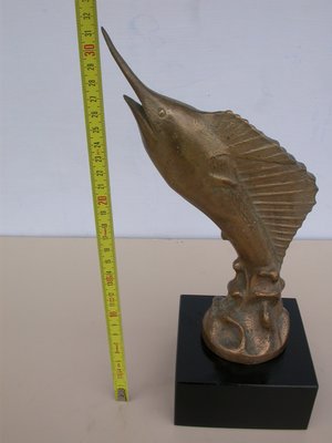 Bronze Marlin Sculpture, 1950-CNH-2035866