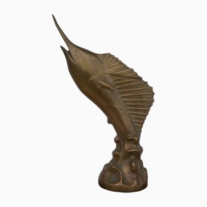 Bronze Marlin Sculpture, 1950-CNH-2035866